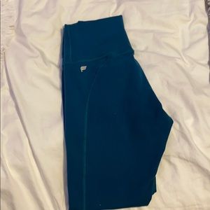 dark teal fabletics leggings